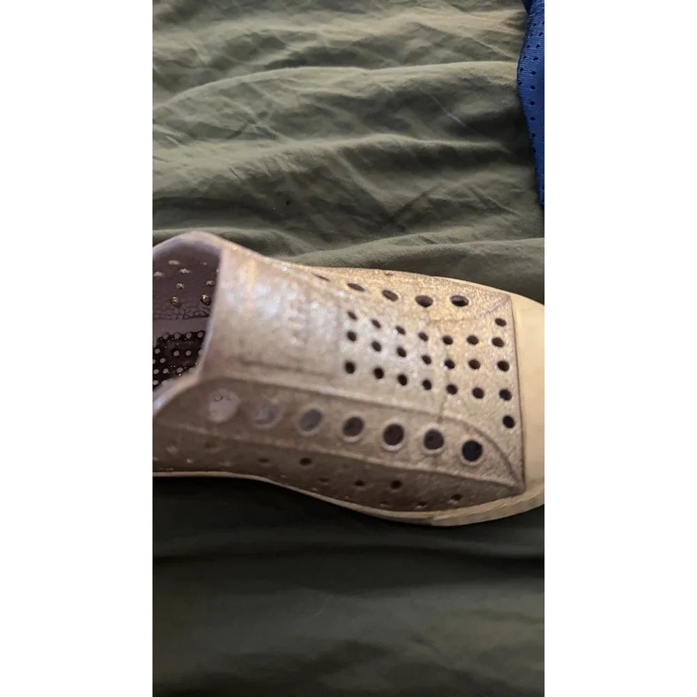 Native Kids' Glitter Slip-On Shoes, 9